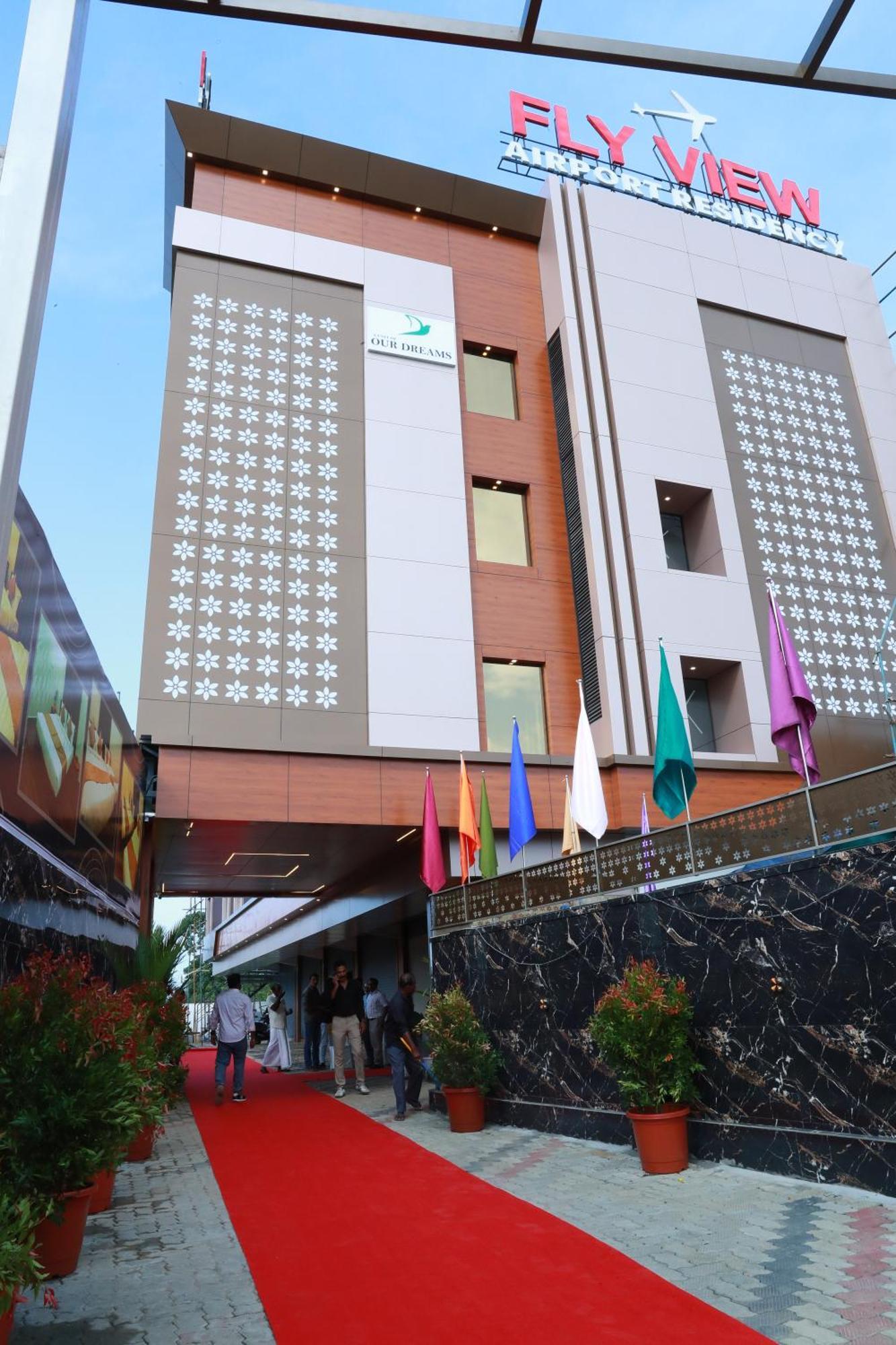 Fly View Airport Residency Hotel Nedumbassery Exterior foto